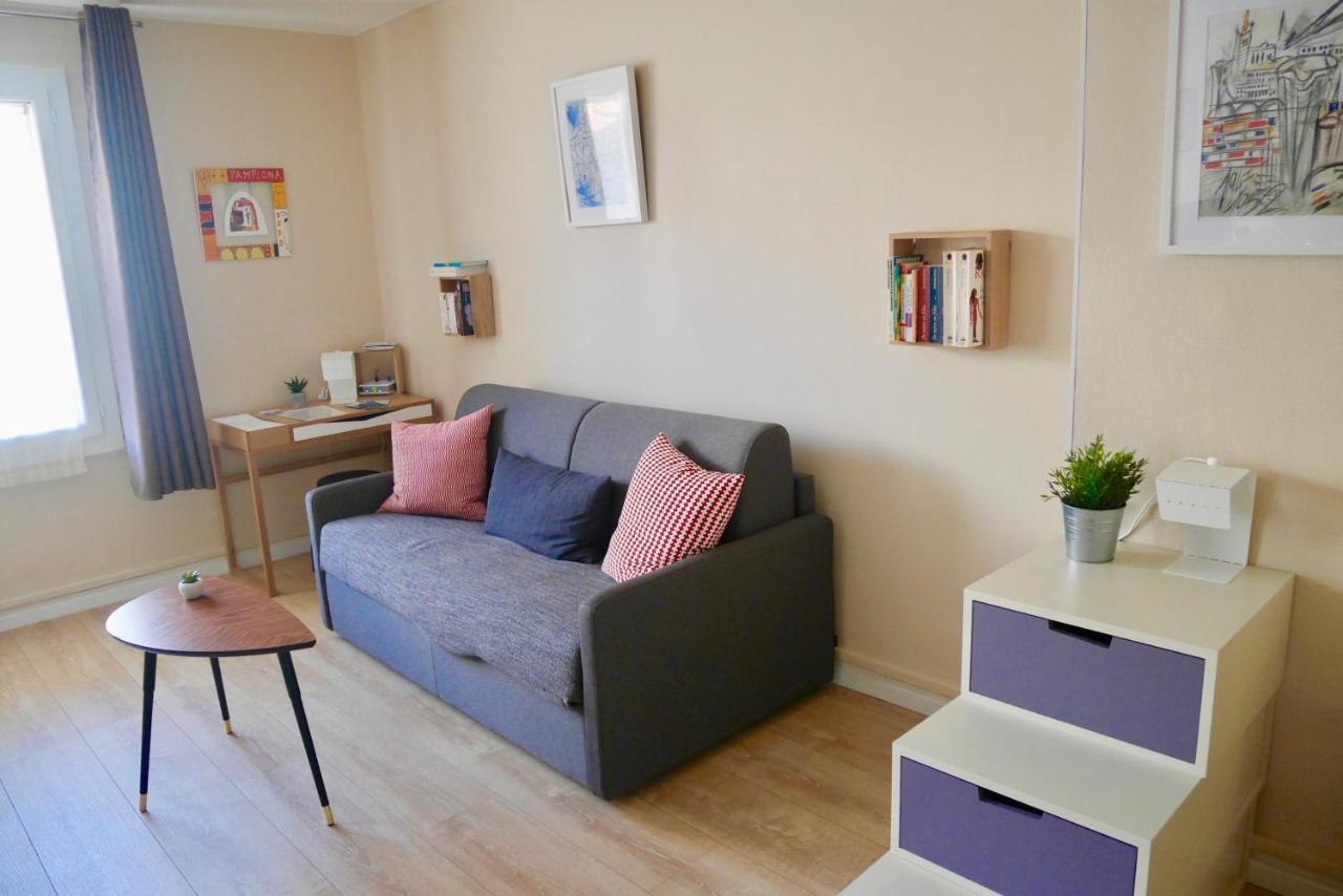 شقة Studio Avec Balcon Amenage Et Wifi A Marseille A 2 Km De La Plage المظهر الخارجي الصورة